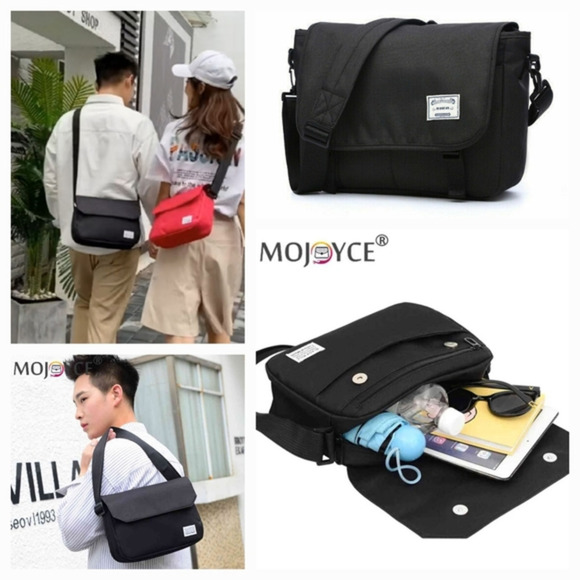 Business Travel Shoulder Bags Canvas‎ Briefcase Handbag - Picture 1 of 4